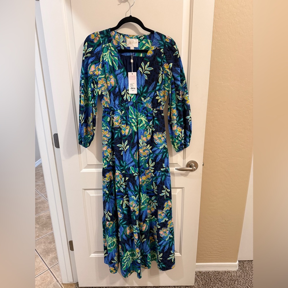 Lilly Pulitzer Deacon Dress The Hottest Spot NWT Size 2 V Neck